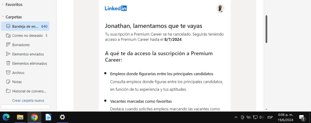 LinkedIn Premium Career